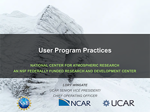 User Program Practices, Wingate | 2019